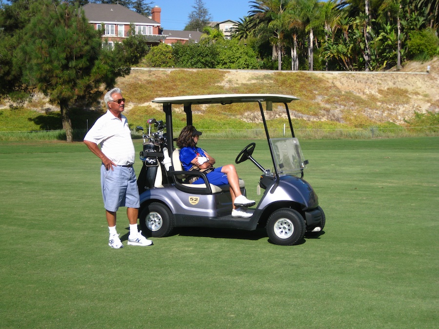 Golf at La Costa with friends 9/25/2013