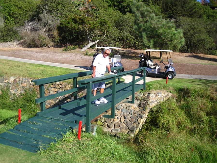 Golf at La Costa with friends 9/25/2013