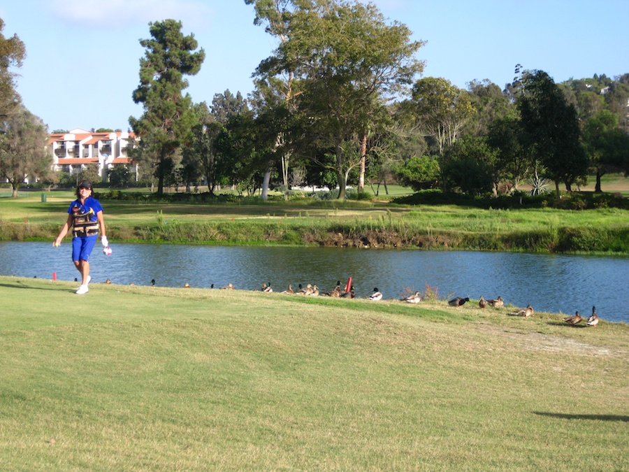 Golf at La Costa with friends 9/25/2013