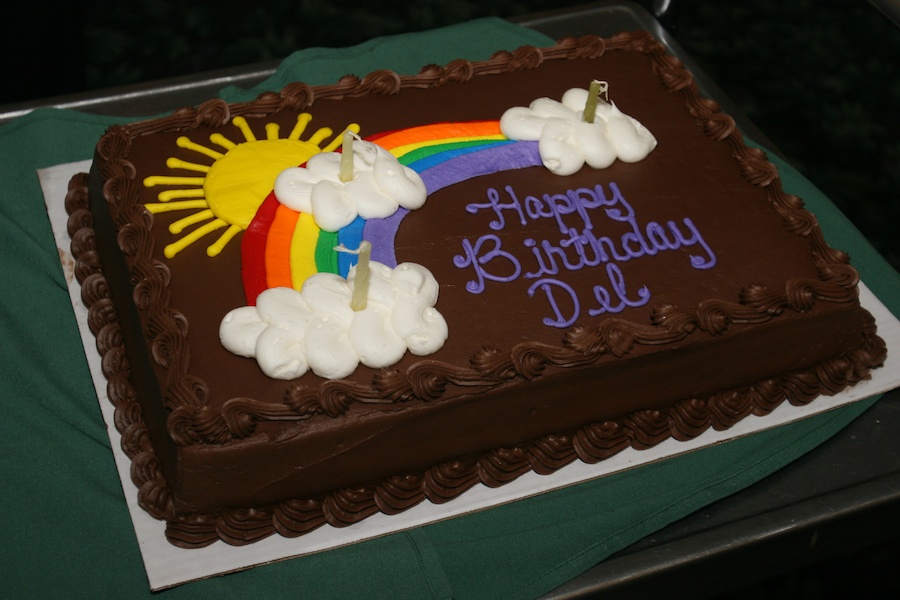 Del celebrates his birthday with friends at SAE