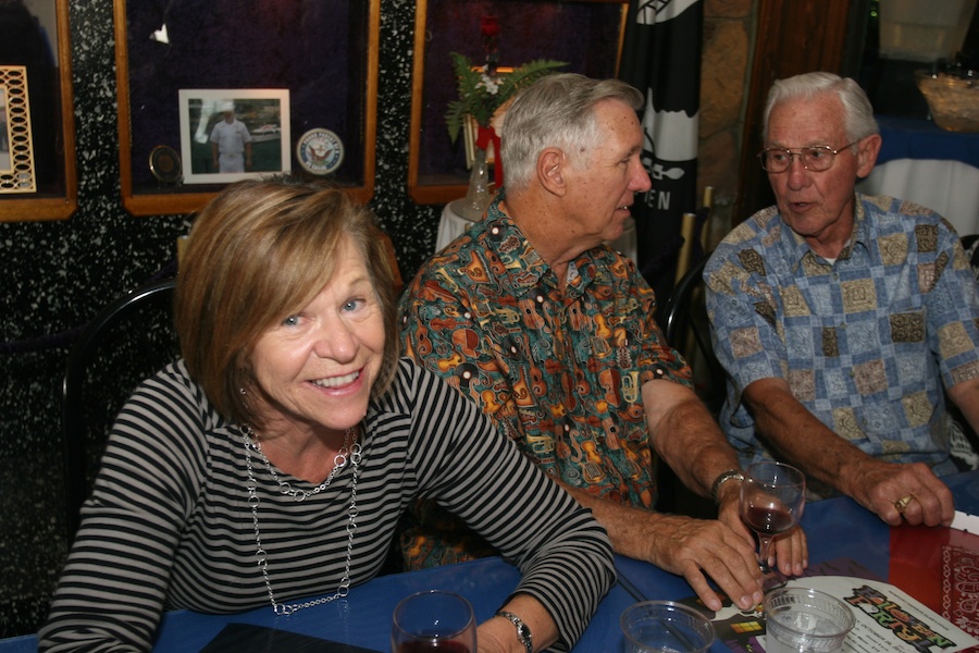 Celebrating at Newport Harbor with friends 10/6/2013