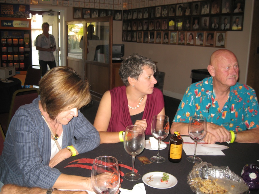 Wine tasting with friends at the Garden Grove Elks Lodge 11/3/2013