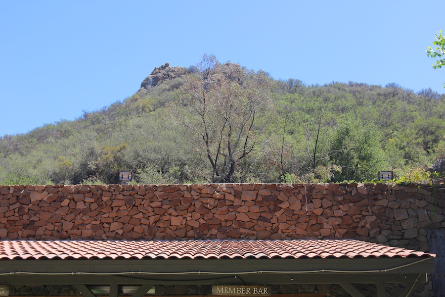 Wine tasting in Malibu mountains June 2014