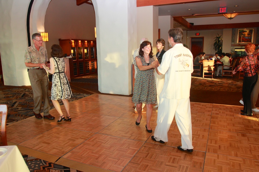 Dinner dancing at Old Ranch July 2014