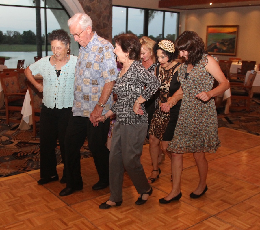 Dinner dancing at Old Ranch July 2014