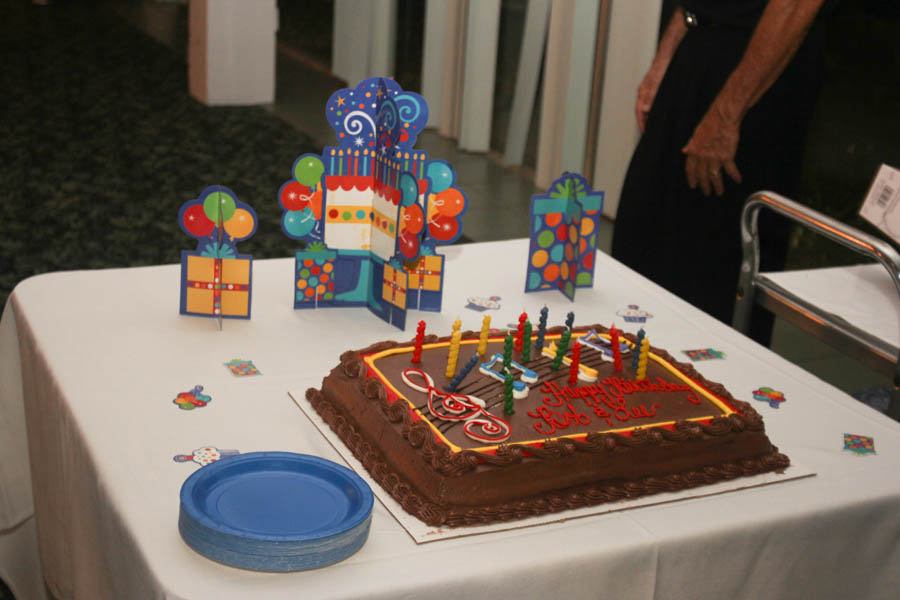 Celebrating Brenda, Bob, and Leon's birthday August 2014