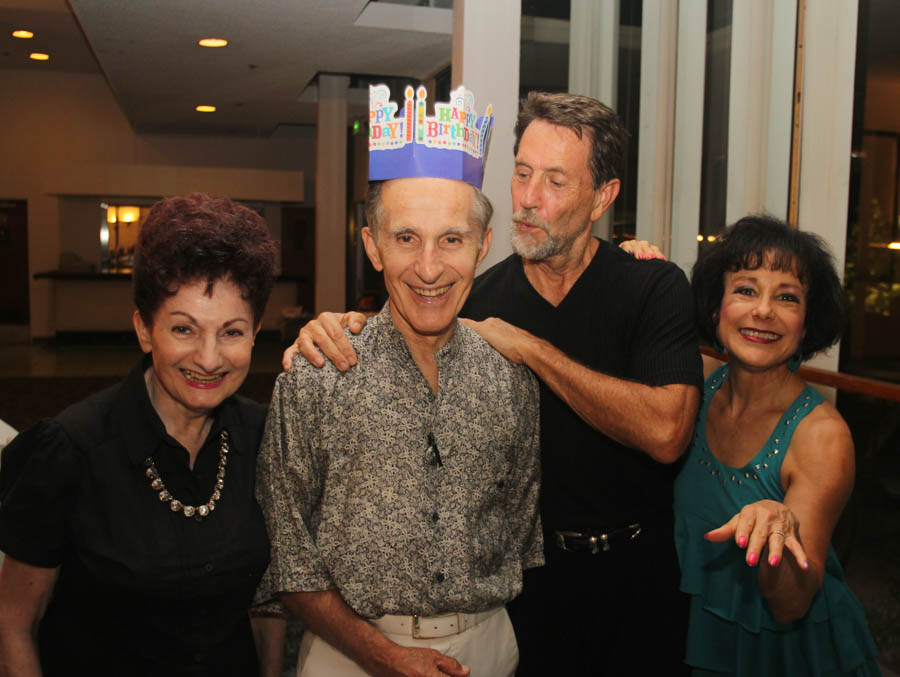 Celebrating Brenda, Bob, and Leon's birthday August 2014