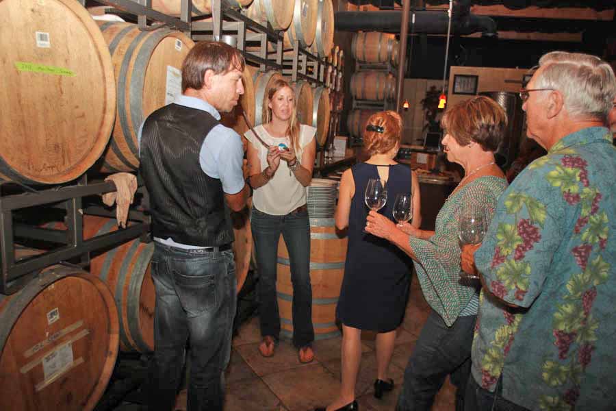 September wine blending at Laguna Canyon Winery