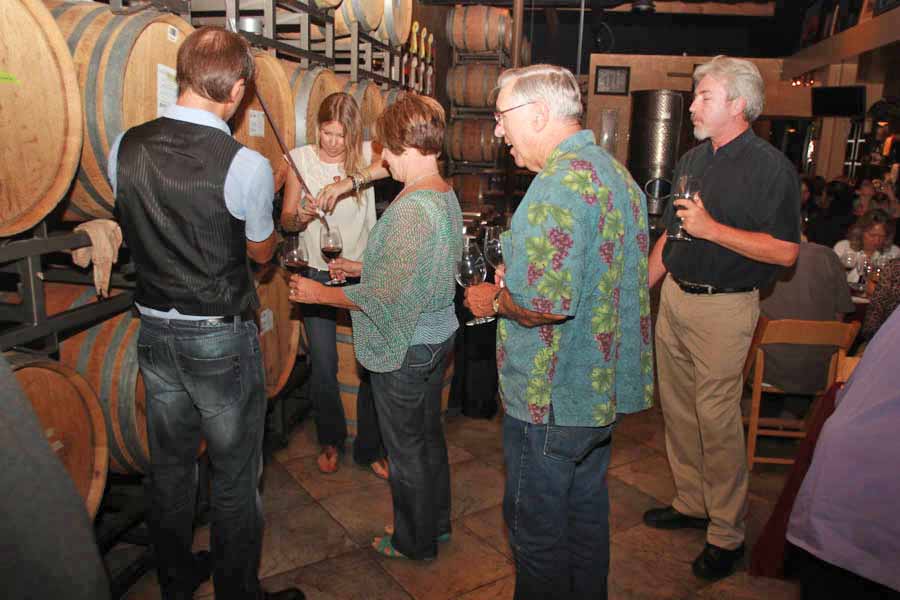September wine blending at Laguna Canyon Winery