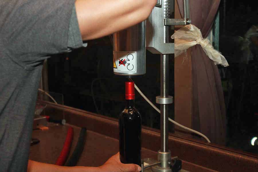 September wine blending at Laguna Canyon Winery