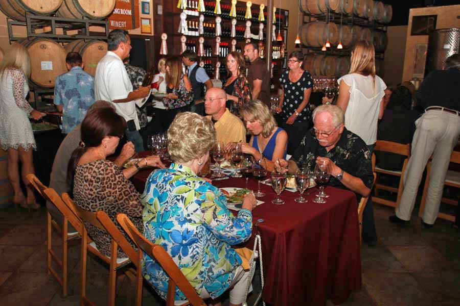 September wine blending at Laguna Canyon Winery