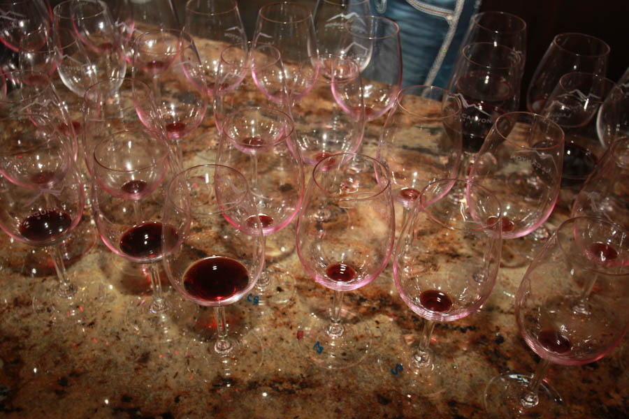September wine blending at Laguna Canyon Winery