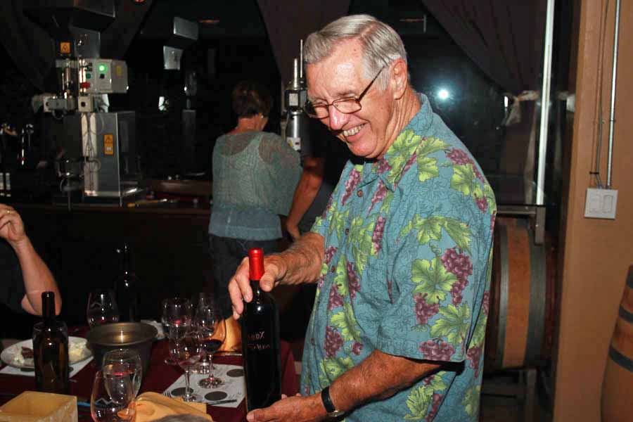 September wine blending at Laguna Canyon Winery