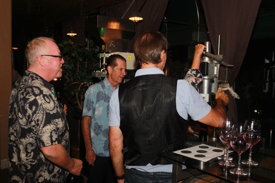 September wine blending at Laguna Canyon Winery