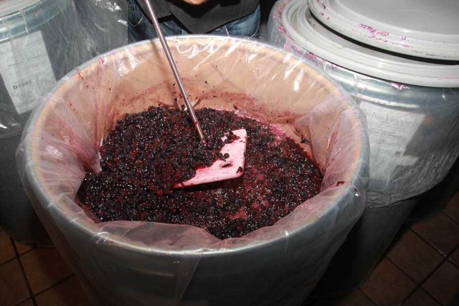 September wine blending at Laguna Canyon Winery
