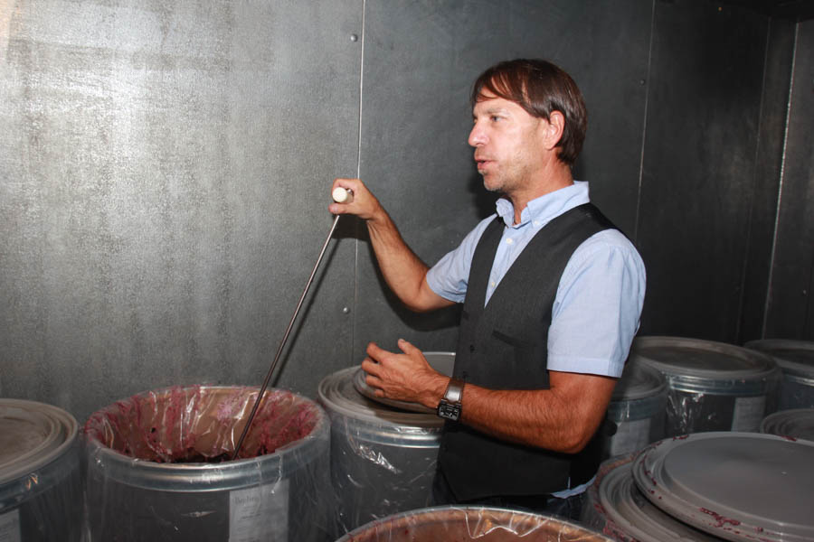 September wine blending at Laguna Canyon Winery
