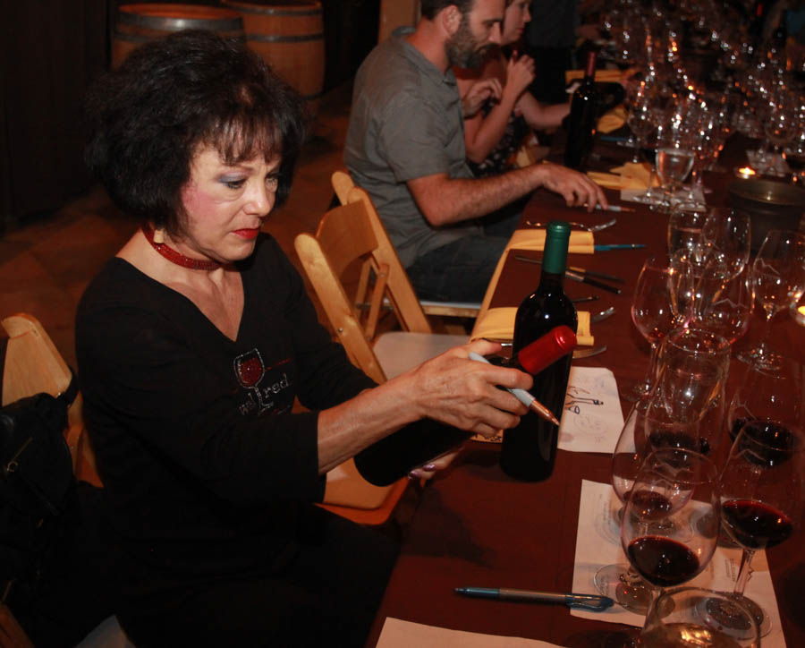 Wine blending at Laguna Canyon Winery April 18th 2015