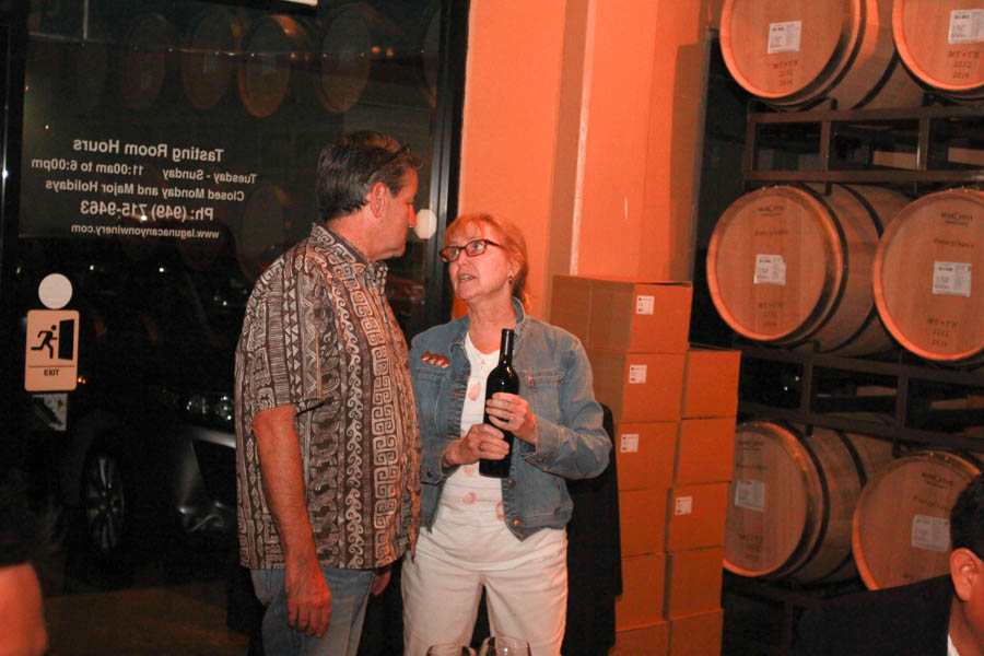 Wine blending at Laguna Canyon Winery April 18th 2015