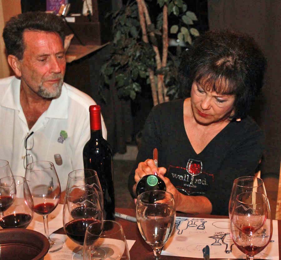 Wine blending at Laguna Canyon Winery April 18th 2015