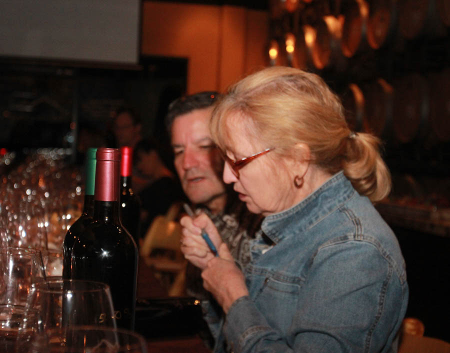 Wine blending at Laguna Canyon Winery April 18th 2015