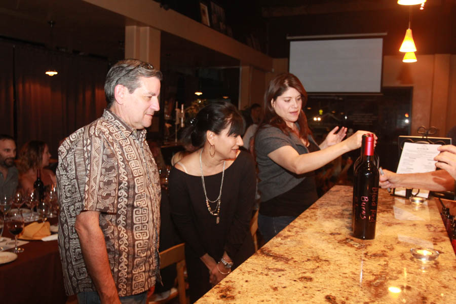 Wine blending at Laguna Canyon Winery April 18th 2015