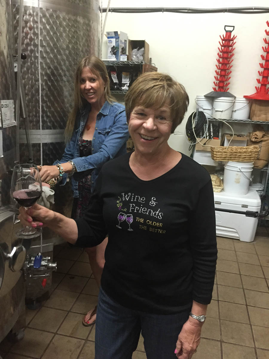 Wine blending at Laguna Canyon Winery April 18th 2015