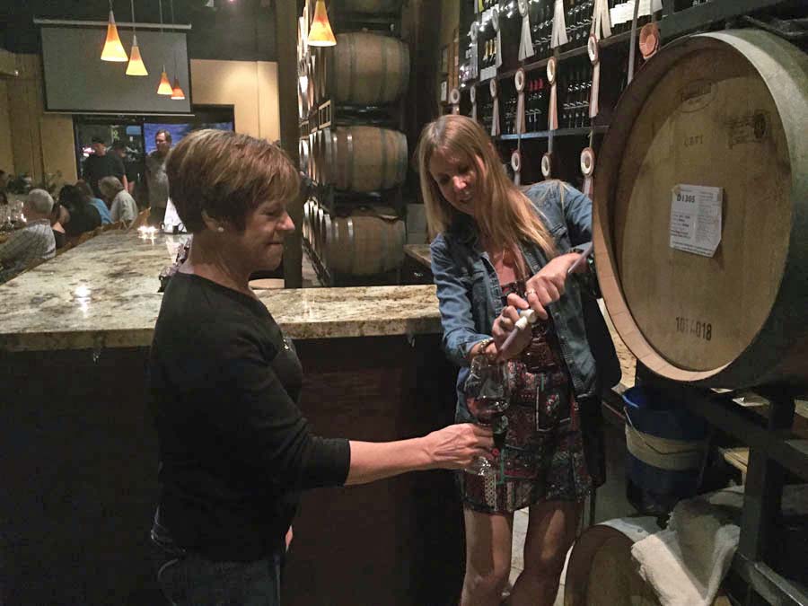 Wine blending at Laguna Canyon Winery April 18th 2015