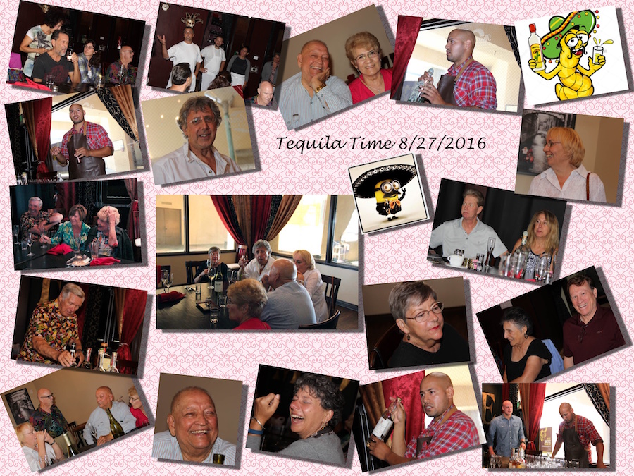 Tequila tasting with friends and family August 27th 2016