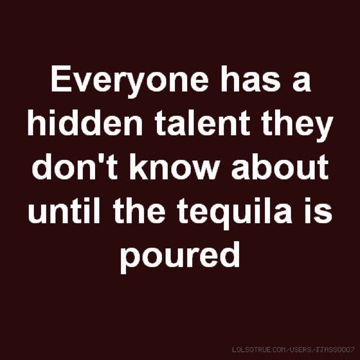 Tequila tasting with friends and family August 27th 2016