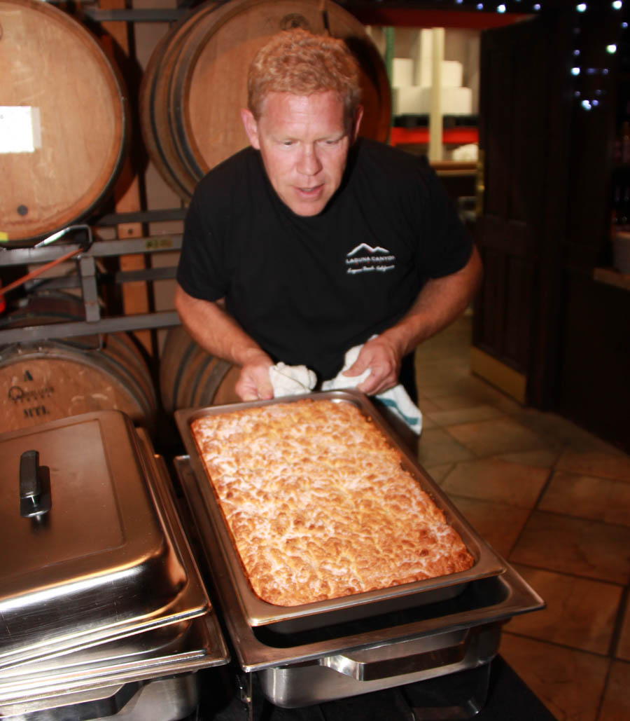 Wine blending at Laguna Canyon Winery