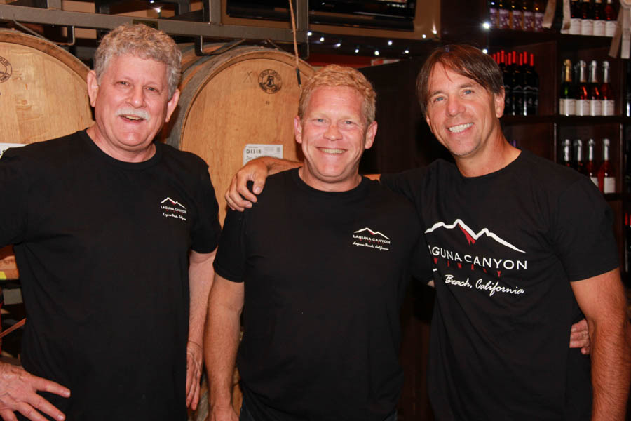 Wine blending at Laguna Canyon Winery