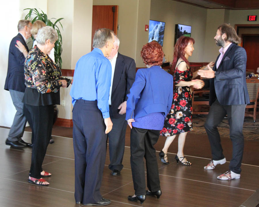 Dinner dancing at Old Ranch Country Club June 2019
