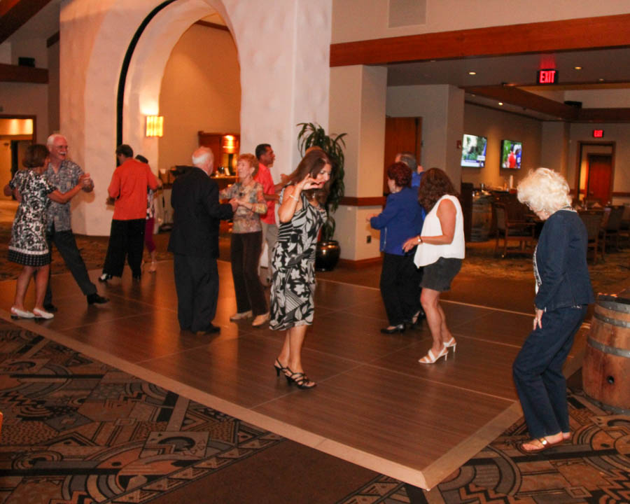 Dinner dancing at Old Ranch Country Club June 2019