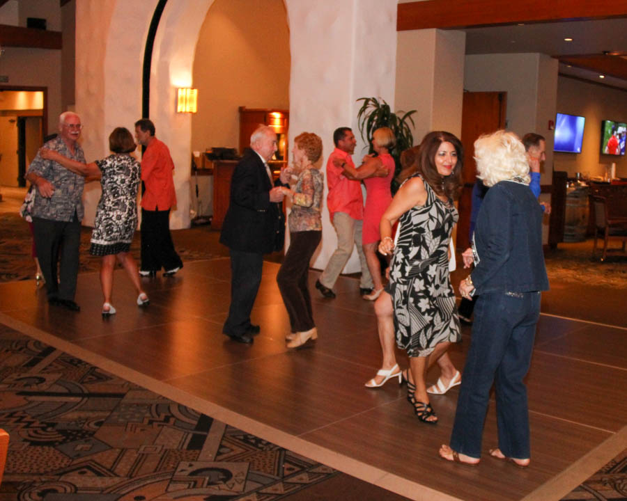 Dinner dancing at Old Ranch Country Club June 2019