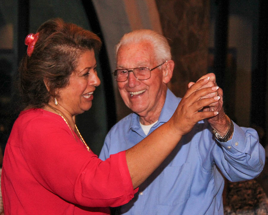 Dinner dancing at Old Ranch Country Club June 2019