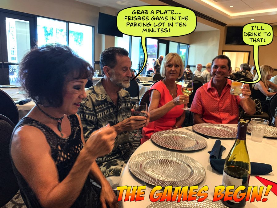 Celebrating birthdays at the Santa Ana Elks Lodge 7/28/2019