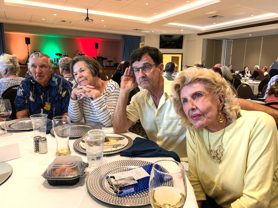 Celebrating birthdays at the Santa Ana Elks Lodge 7/28/2019