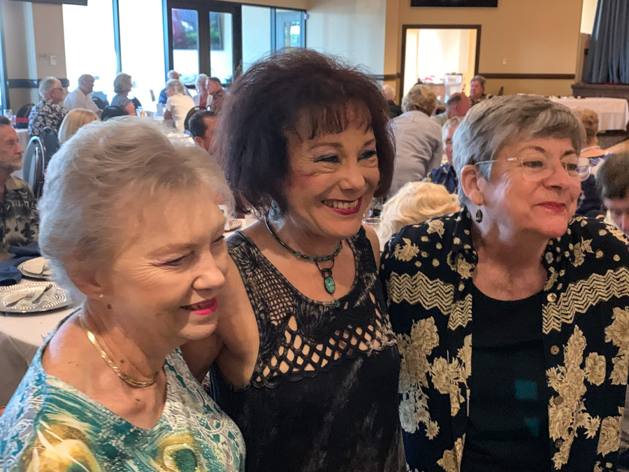 Celebrating birthdays at the Santa Ana Elks Lodge 7/28/2019