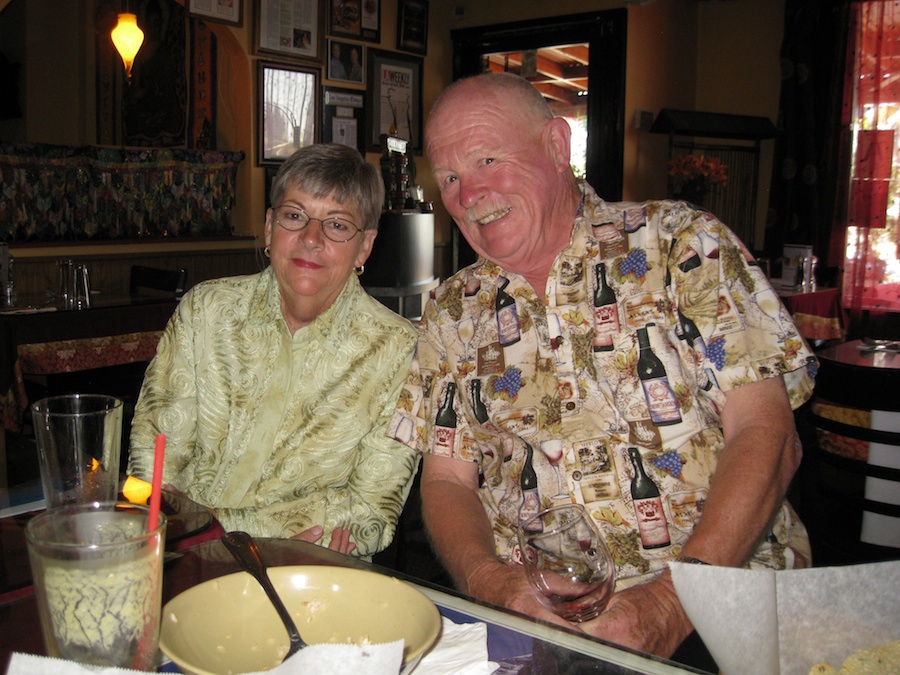 A Himalayan lunch with Herb, Irene, Elln and Bill