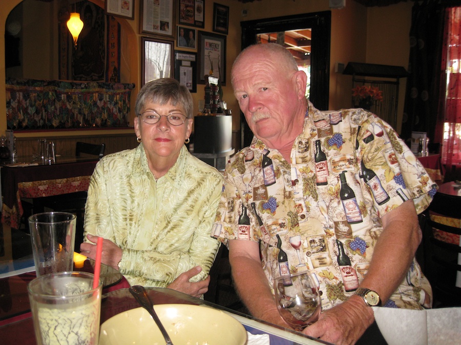 A Himalayan lunch with Herb, Irene, Elln and Bill