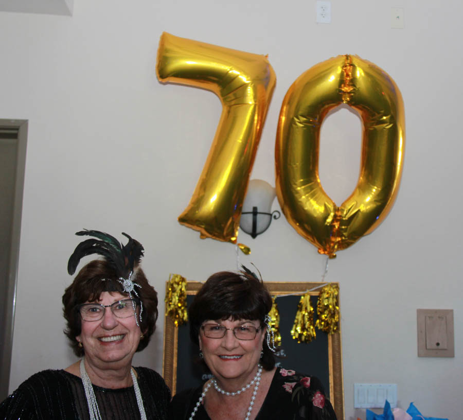 Celebrating Kathy's 70th Birthday at the Fullerton Elks April 2017