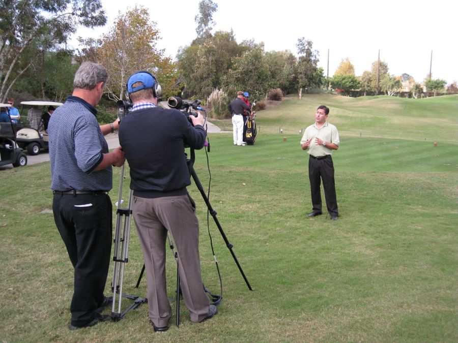 Time files at Old Ranch for a reality series dealing with golf