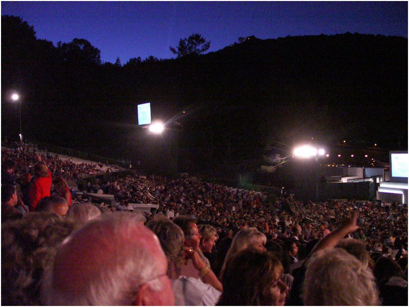 Michele and Franklin Take Us To The Hollywood Bowl