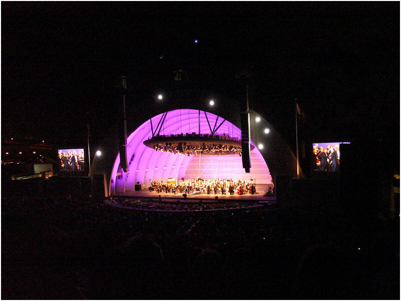 Michele and Franklin Take Us To The Hollywood Bowl