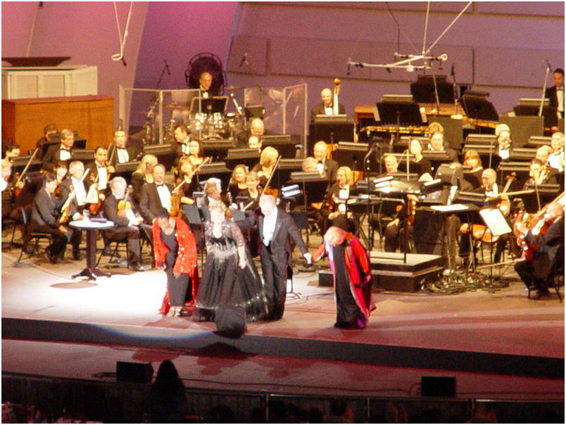 Michele and Franklin Take Us To The Hollywood Bowl