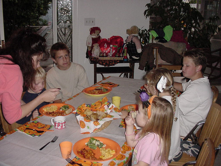 Halloween 2000 Pumpkin Carving