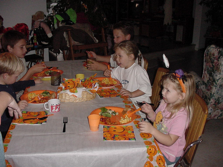 Halloween 2000 Pumpkin Carving