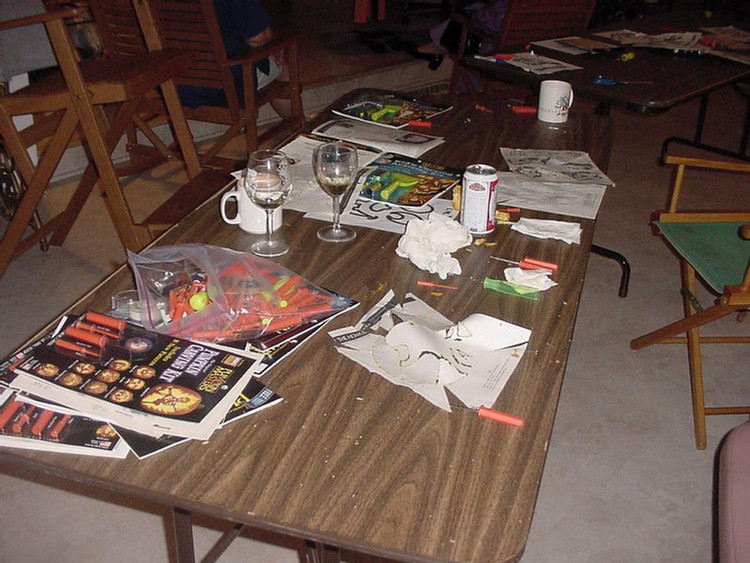 Halloween 2001 Pumpkin Carving