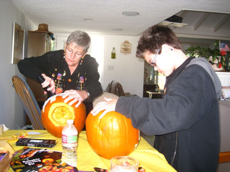 Halloween Pumpkin Carving  October 2010