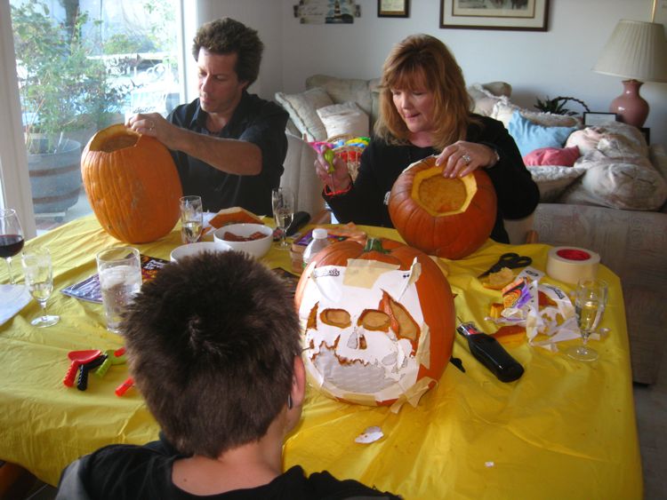 Halloween Pumpkin Carving  October 2010